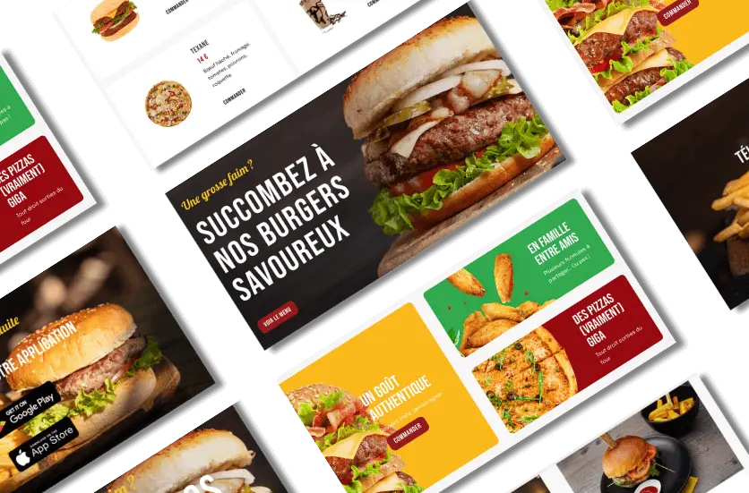 Création site web restaurant à La Réunion